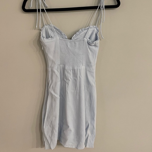 Aritzia Wilfred Light Blue Dress - Picture 4 of 4